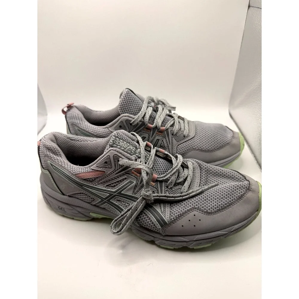 ASICS Gel-Venture 8 1012B230 Womens 9 Sneaker Piedmont Gray Mesh‎ Running Shoes